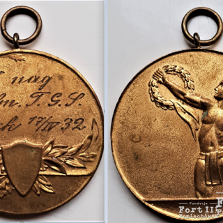 Medal Franciszka Bodala za zajęcie I miejsca w biegu na 3 km (1932 r.)