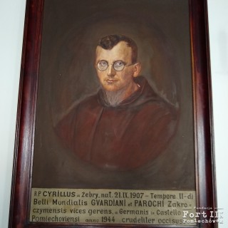 Portret z refektarza z klasztoru