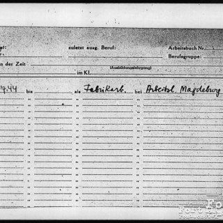 Karta osobowa KL Buchenwald, s. 2