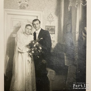 Zygmunt z żoną Barbarą, 13.10.1940 rok