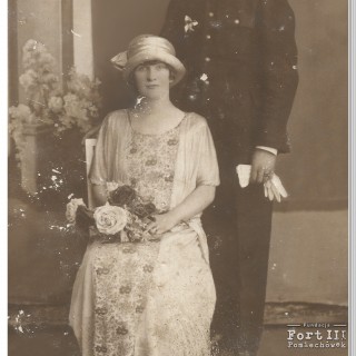 Wacław Kiliś z żoną Teodozją, ok. 1925 r.