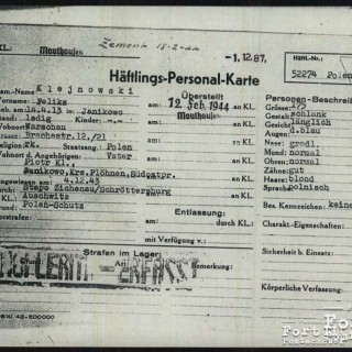 Dokumentacja KL Mauthausen
