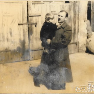 Czesław z córką Teresą - rok ok. 1953, Świdnica