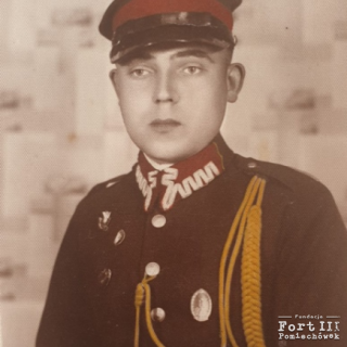 Józef Mączewski jako żandarm po służbie w Korpusie Ochrony Pogranicza