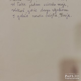 Wiersz napisany przez Pana Wincentego Zgliczyńskiego pt. "Zmory" (str. 2)