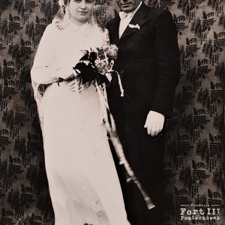 Zdjęcie ze ślubu z Zofią Wojda