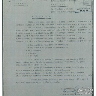 Pismo Henryka Czarneckiego, 07.11.1966 r.