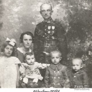 Wacław Kiliś z rodziną, ok. 1933 r.