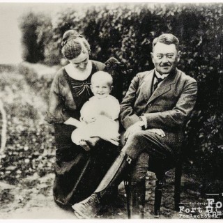 Włodzimierz Kugler z żoną i synem (1920 r.)