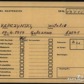 Dokumentacja KL Mauthausen