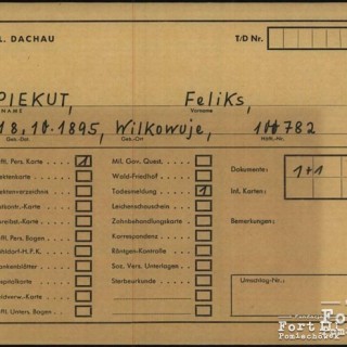 Dokumentacja KL Dachau