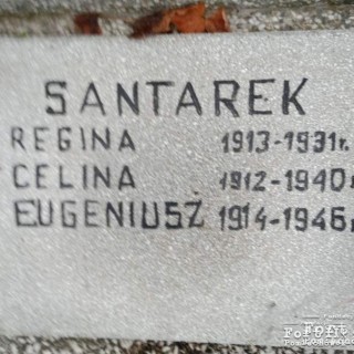 Grób na cmentarzu w Imielnicy